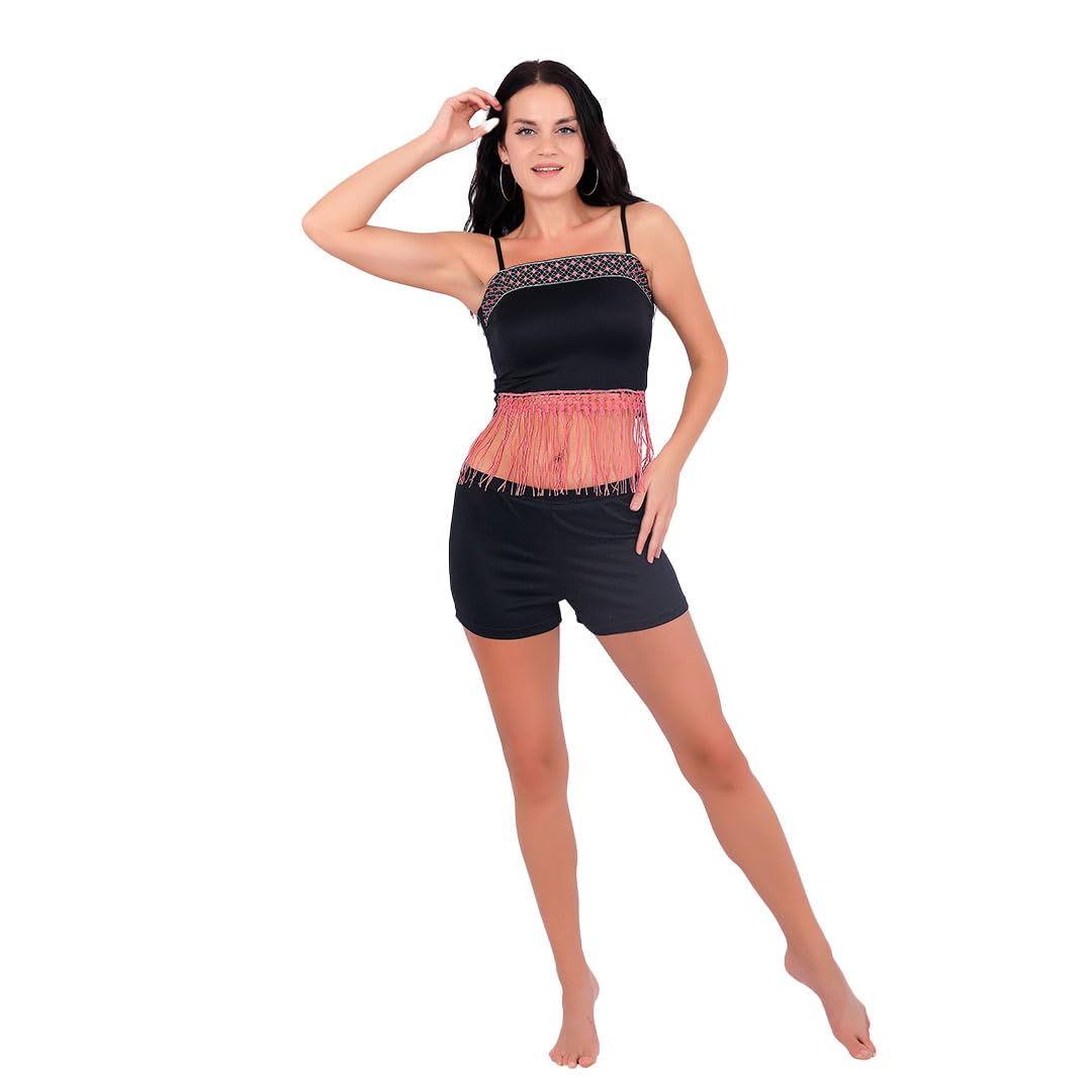 Dadosh Women's Tank Top Pajama Set 2 Pieces Specially Designed for Comfort and Cooling in Sleep and Relaxing at Home, Summer Hot Short Pajama Set Designed to Suit Your Unique Taste.