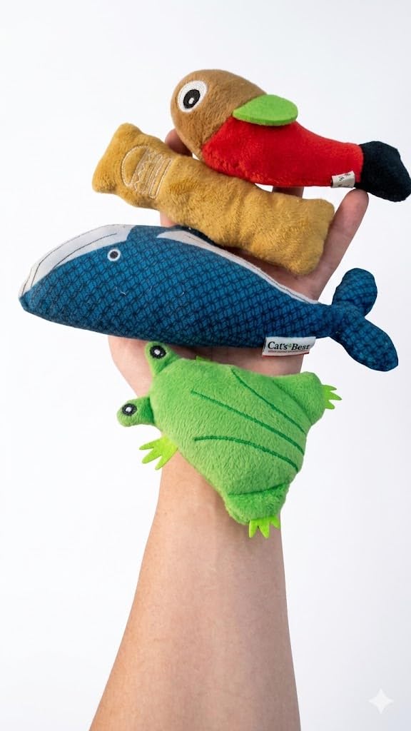 Best XSmall Plush Pet Toy Bundle,4 Piece Set