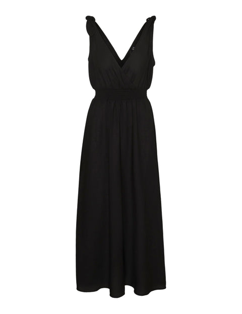 VERO MODA womens Kita Tie Strap Ankle Woven Dress