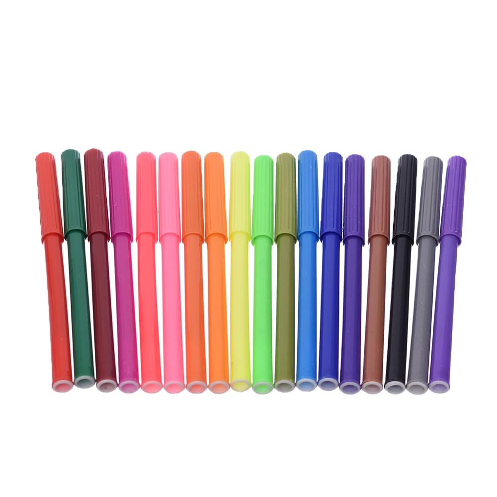Elmaayergy Y-45/YL-211831-12 Set Of 12 Pieces Of Water Colour Marker With Durable Material, Suitable For School And Home