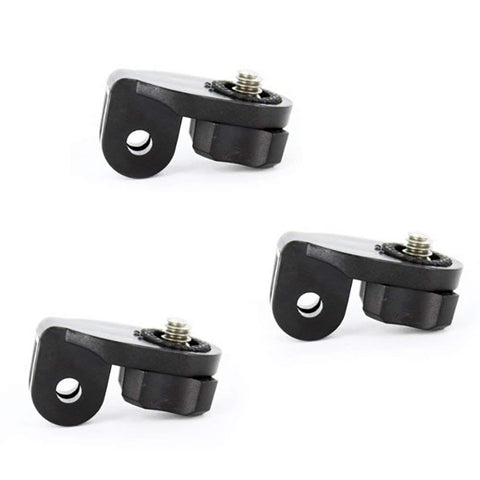 3Pcs Action Camera Adaptor with 1/4'' Screw Thread for GoPro Hero 7 6 5 4 3 /Xiaomi Yi Camera/Sony Action Cam/SJCAM