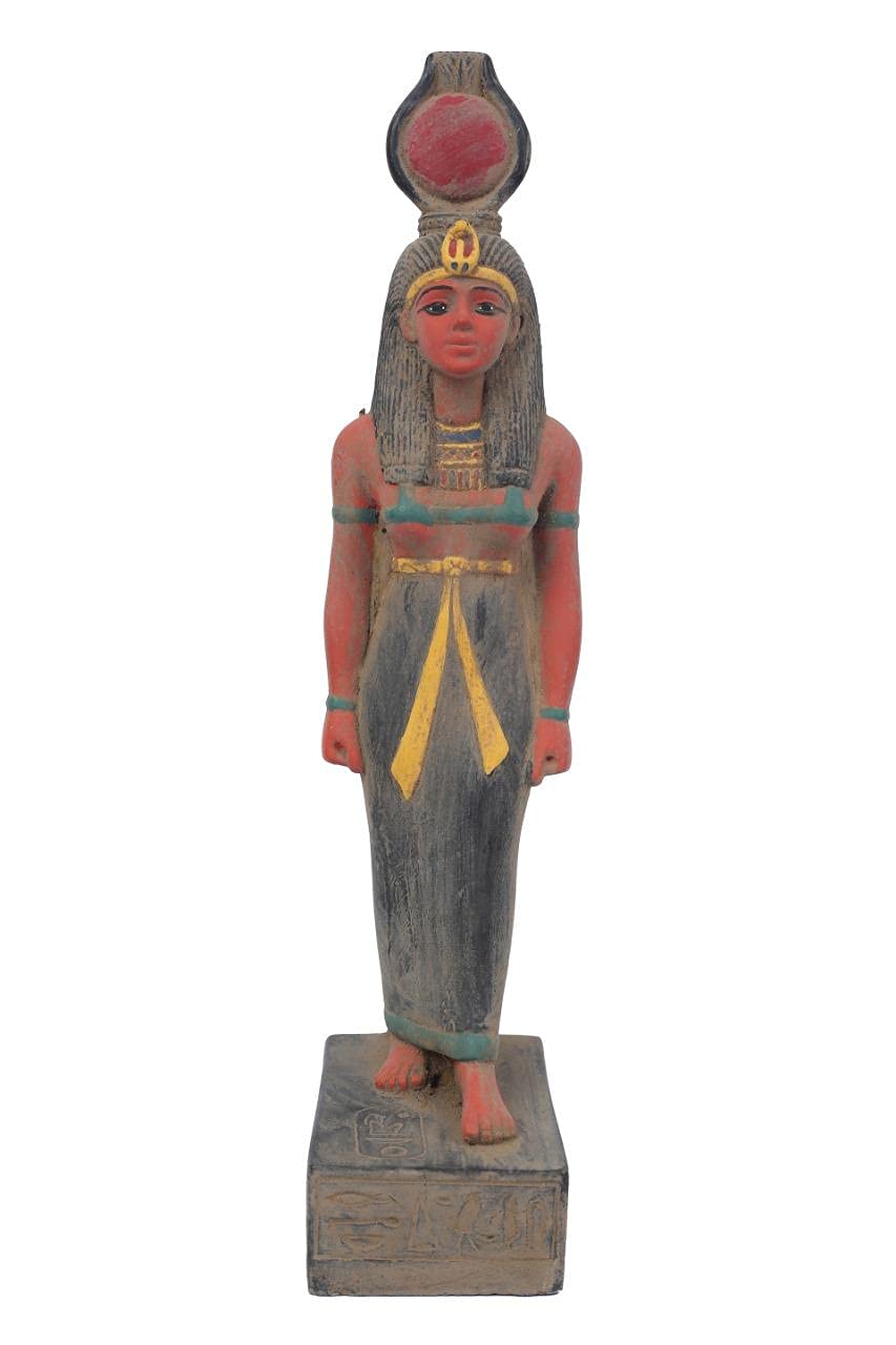 Heavy Stone Made in Egypt Egyptian Antique Art Goddess Isis Statue (2725613699219)