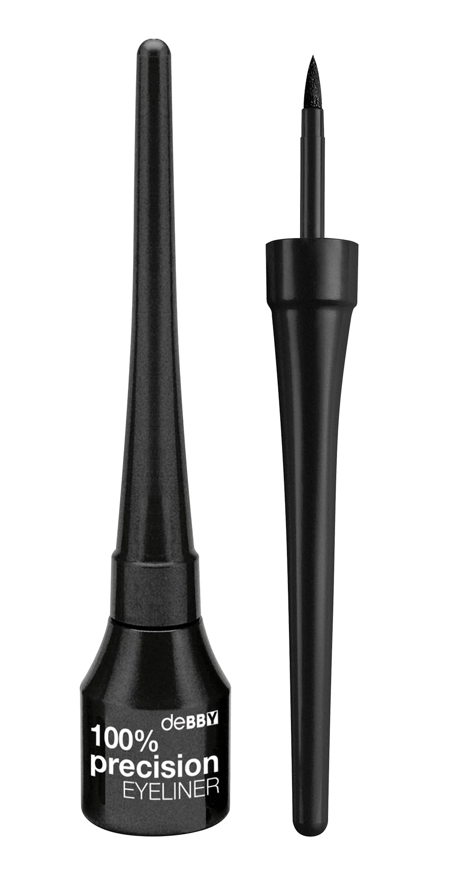 Debby 100% Precision Liquid Eyeliner, Black