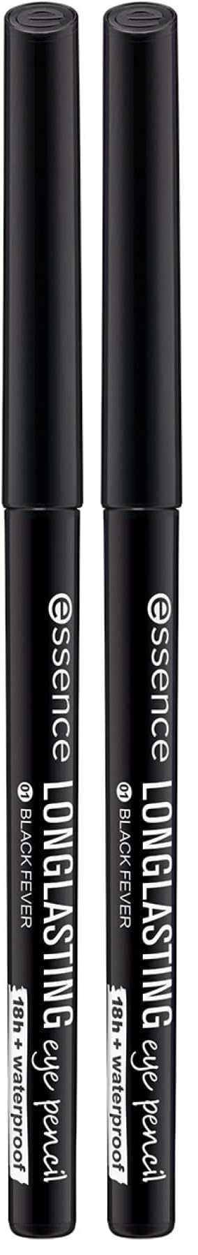 Essence LONG-LASTING eye pencil 01 (Pack of 2)
