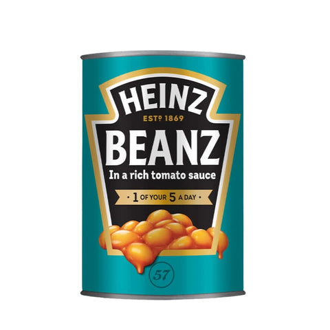 Heinz Baked Beanz 415 g-Baked Beans In Tomato Sauce