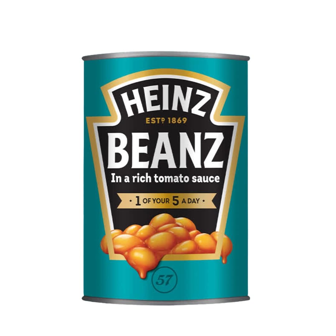 Heinz Baked Beanz 415 g-Baked Beans In Tomato Sauce