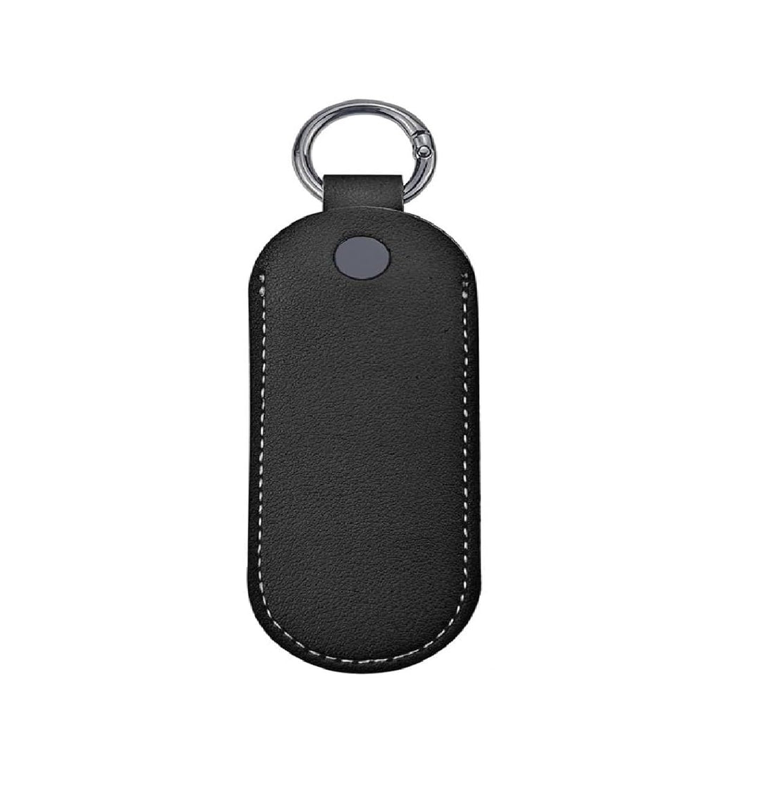 fashion mania Leather U Disk Pouch Key Ring Holder Flash Drive Storage Bag Pen Drive Protective Cover Memory Stick Case