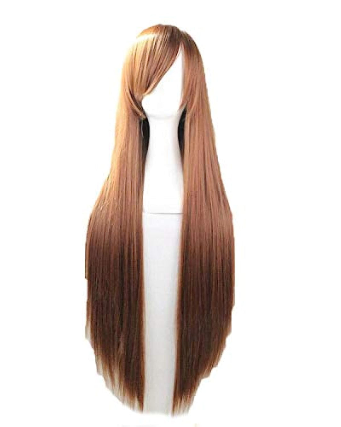 ECIF Brown Long Cosplay Anime Wig