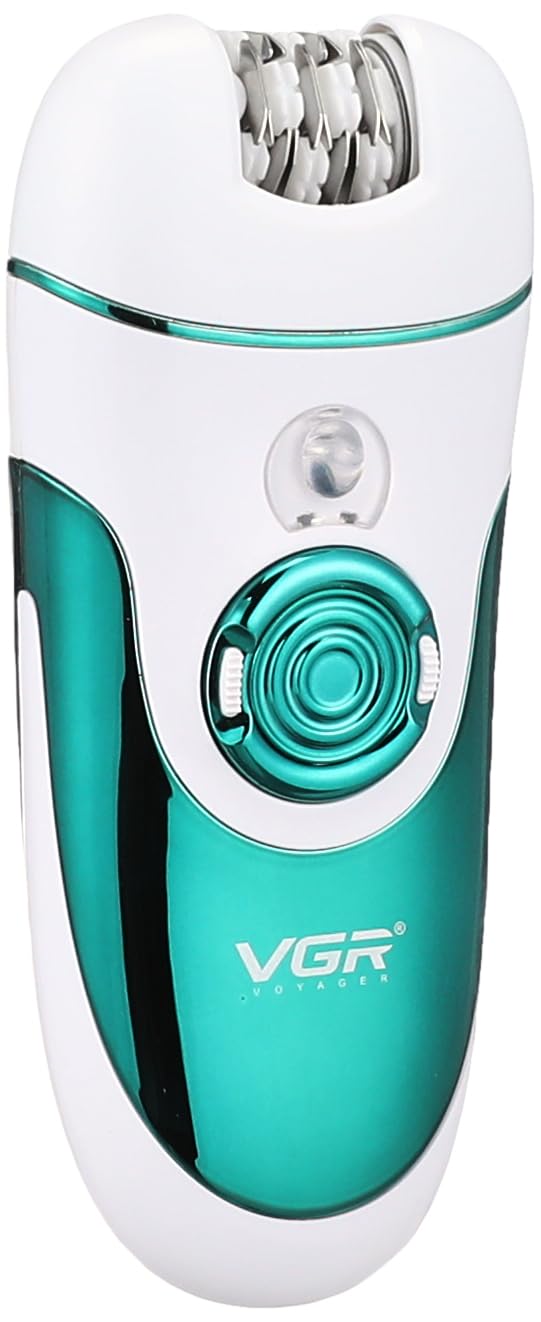 VGR V-700 Professional 4in1 Epilator and Shaver with callus remover head |Wet & Dry use