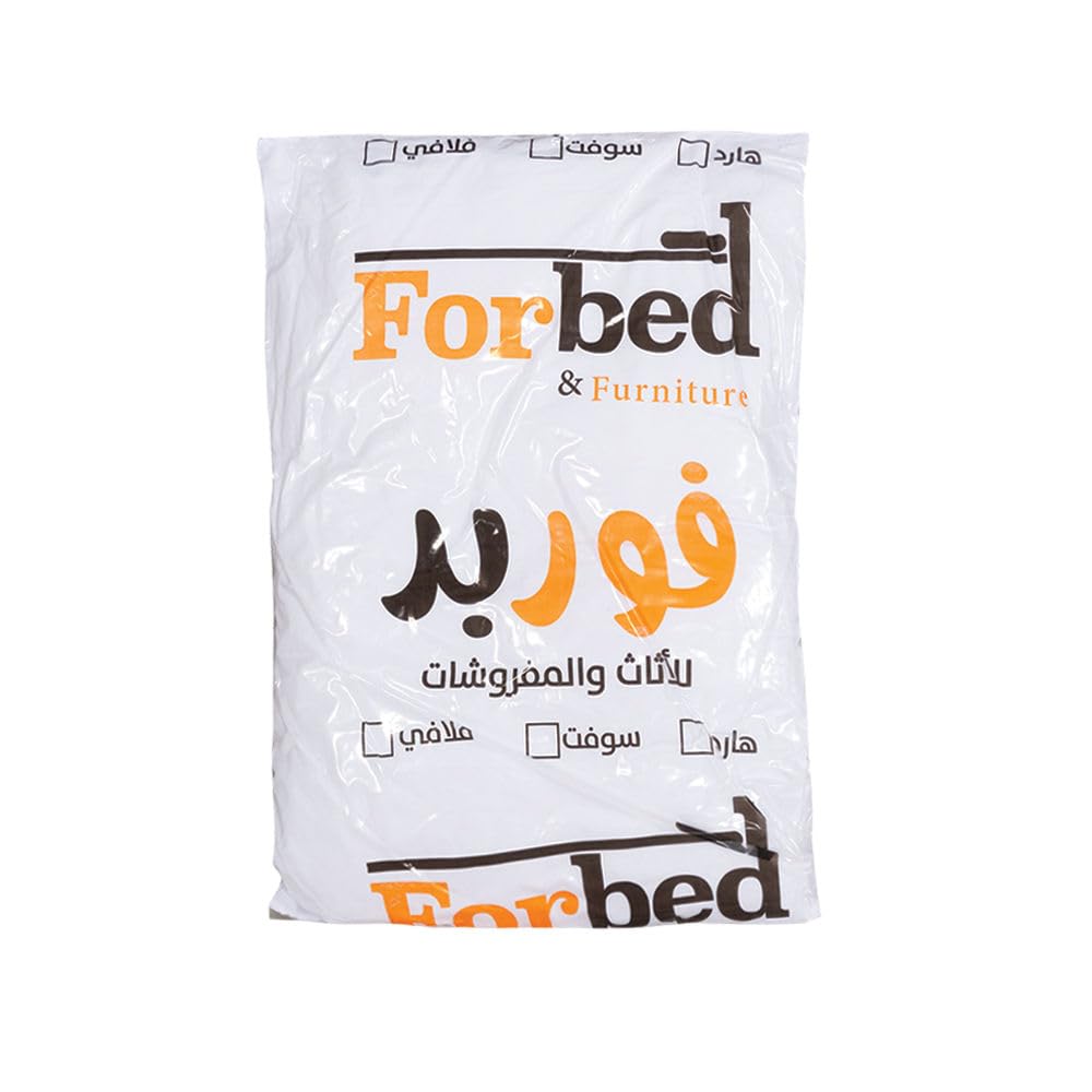 Fluffy Fiber Balls Pillow, 65 cm Length x 45 cm Width, White