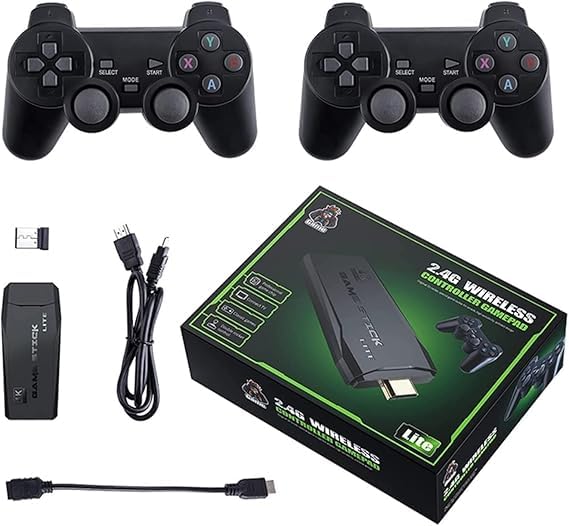 Next Store 4k Smart Game Controller Video Game Console with 10,000+ Games, 32/64GB Storage, 2.4G Wireless Controllers