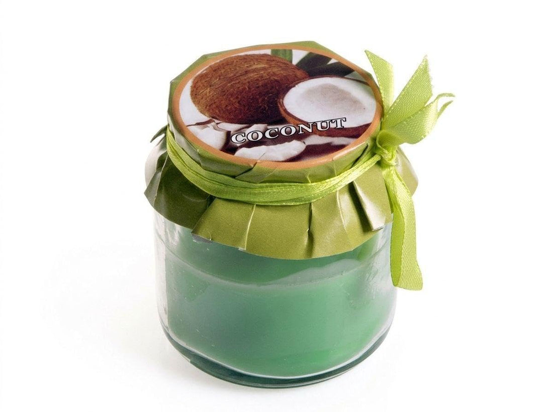 Scented Candle - High-concentration fragrance with long-lasting aroma, perfect for creating a romantic, cozy ambiance in any room. (M2 – 1 pc, Coconut)