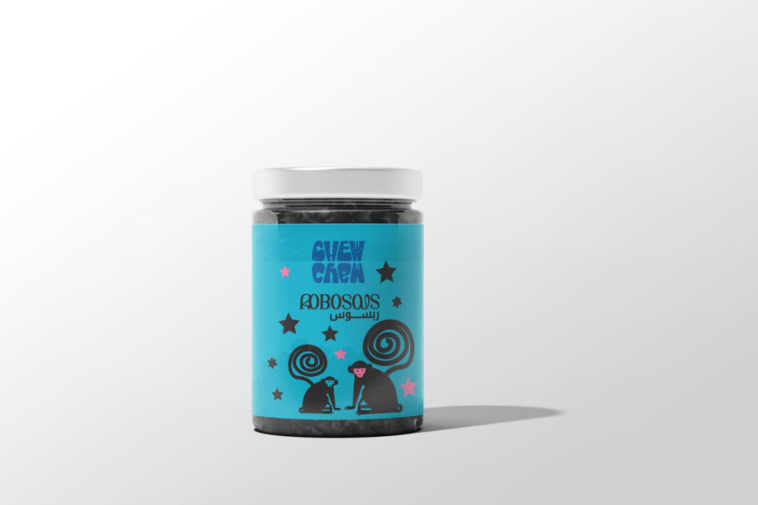Chew Chew Liqourice Jelly Candy Jar 250 g
