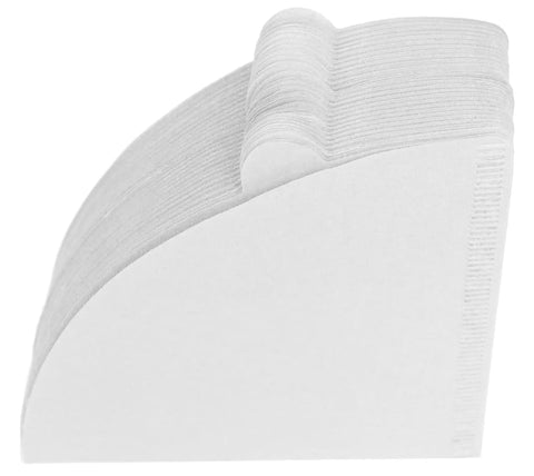 100 Count Disposable Coffee Paper Filters, V60 Coffee Filters Cone Unbleached Disposable Coffee Filters, Cone Paper Fits for Drip and Compatible with Pour Over Coffee Maker