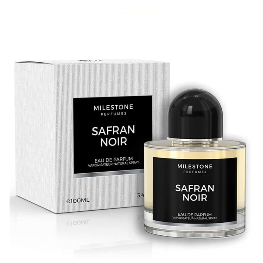 Milestone perfumes Safran Noir Eau De Parfum Unisex 100ml