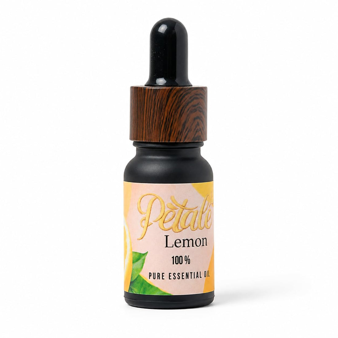 Pètale Aromatherapy Pure Essential Oils for Diffusers, Candle Making & DIY Crafts – Premium Essential Oils 10ml Droper (Lemon)