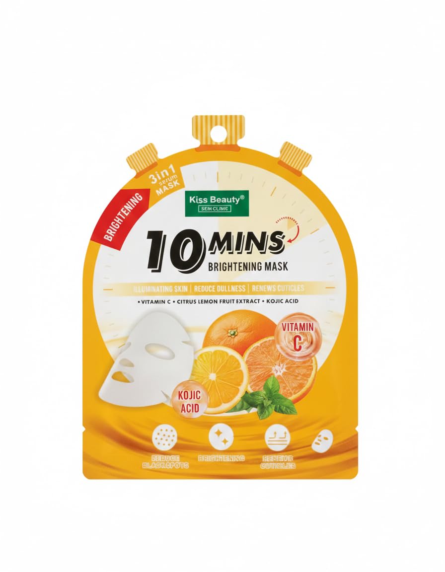 10 Mins Face Mask - 1 Piece (30 ml, Vitamin C)