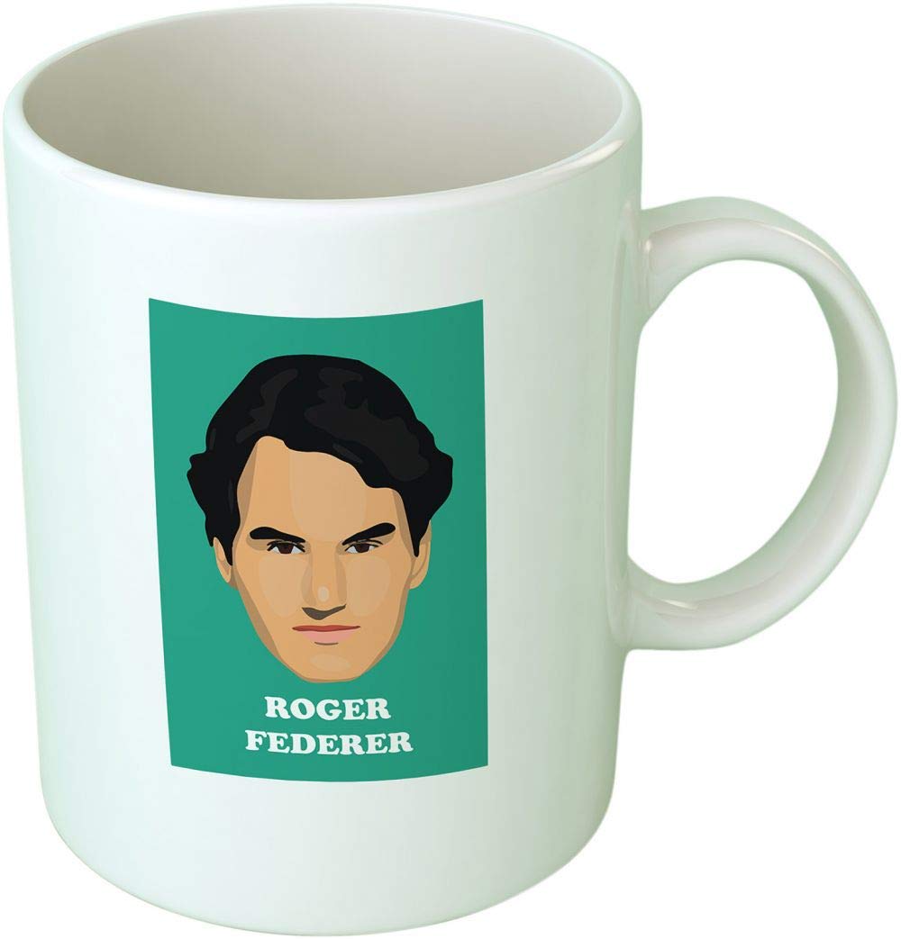 Printed Mug Roger Federer - Multi Color