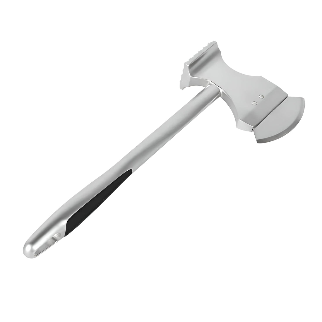 Butcher Tool - Stainless Steel Meat Tenderizer and Cleaver Combo for Quick and Precise Meat Preparation, Heavyweight Construction Ensuring Long-lasting Performance