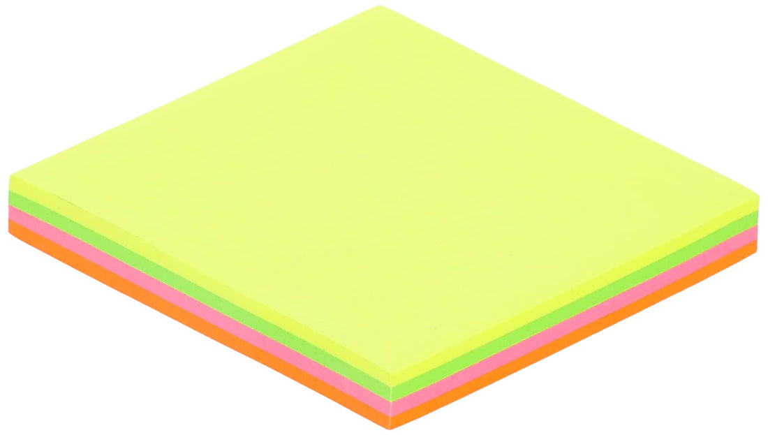 INFO Brilliant Mix Sticky Notes - 100 Sheets