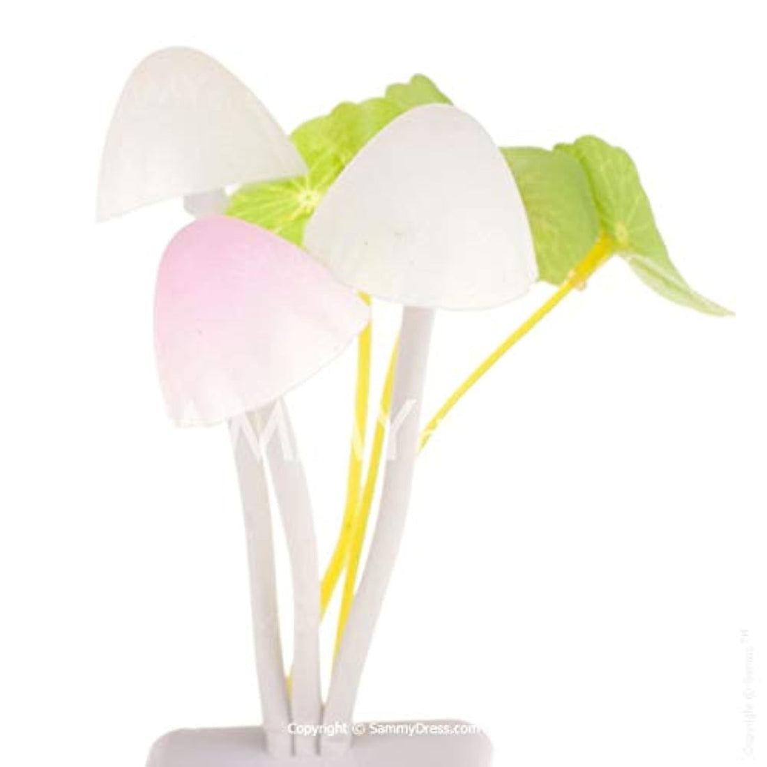Modern Sensor LED Romantic Colorful Ombre Lotus Leaf Mushroom Night Light
