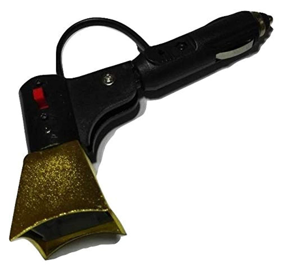 Incense burner can be connected to car lighter port
