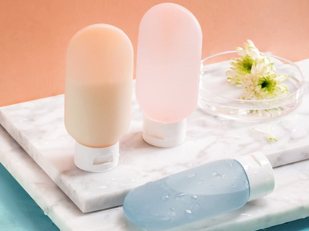 Generic Travel Bottles Set for Toiletries, Portable, Leak Proof, 60ml (3pcs)