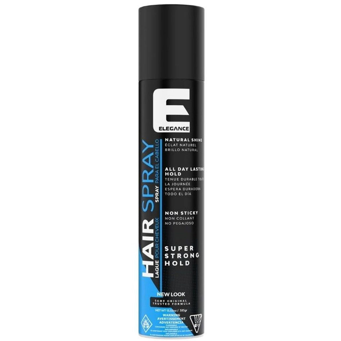 Elegance Hair Spray Strong Hold 400 m Blue