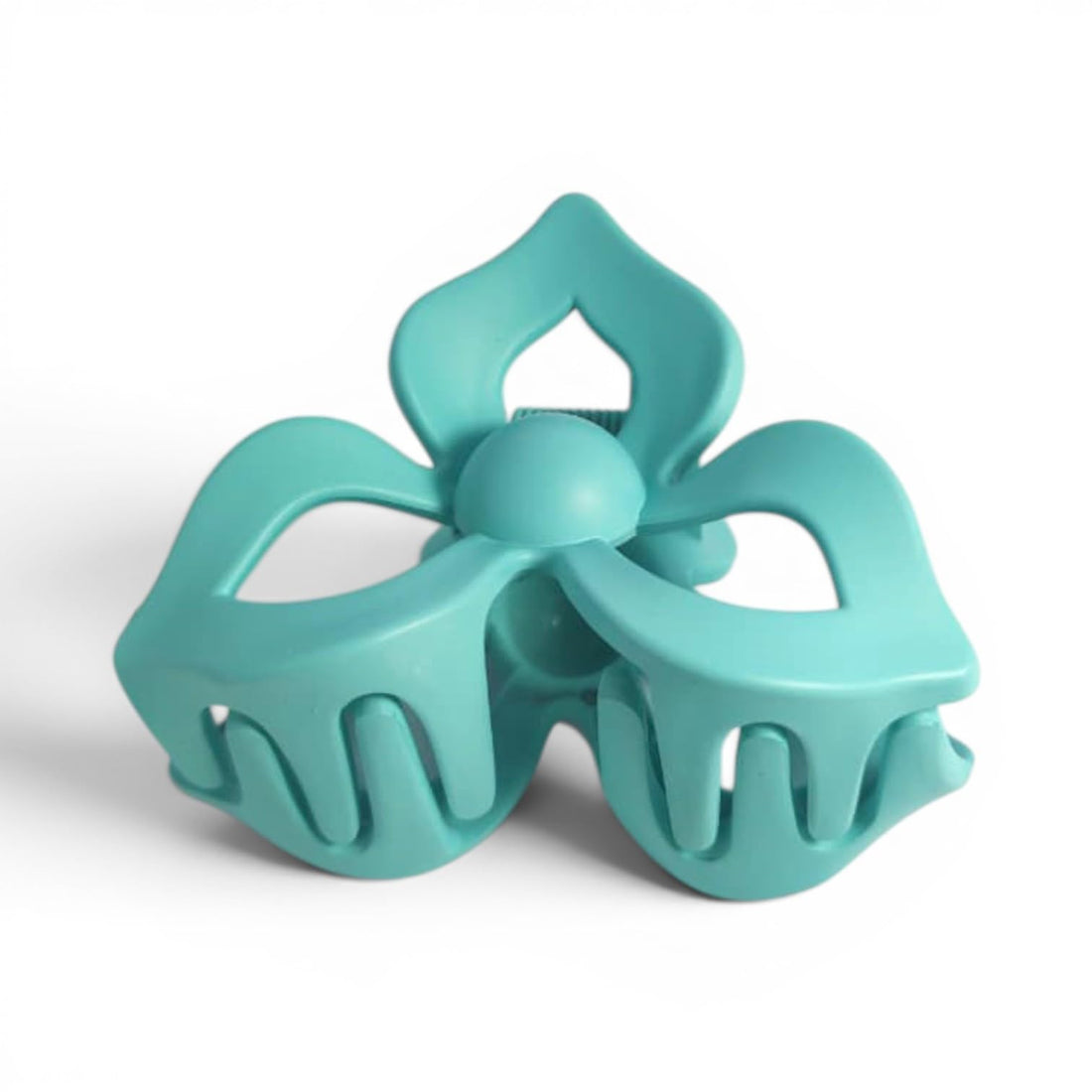 Catch Up Three Petal Flower Claw Clip for Women & Girls, Elegant Floral Hair Claw with Strong Grip, Cute Stylish Hair Accessory for Daily Wear, Work, Parties & Special Occasions
