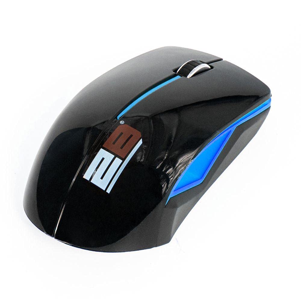 2B (MO33B) 2.4G Wireless Mouse - Blue With Black Cover