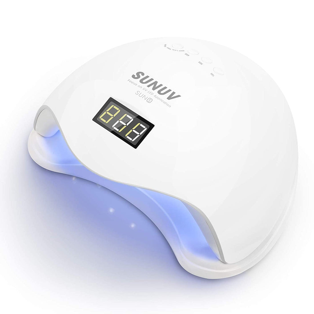 UV Light for Gel Nails,SUNUV LED Nail Lamp for Gel Polish 36W Nail Dryer with 4 Timers SUN5