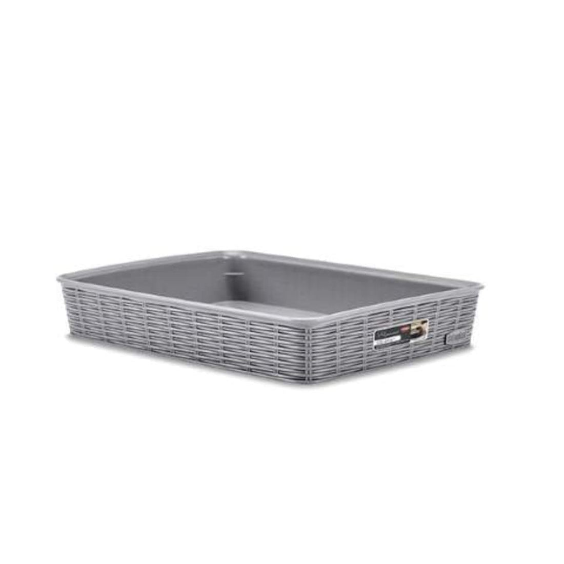 Stefanplast Elegance basket L stone grey 30960