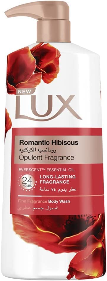 Lux Body Wash Romantic Hibiscus Opulent Fragrance 700ml