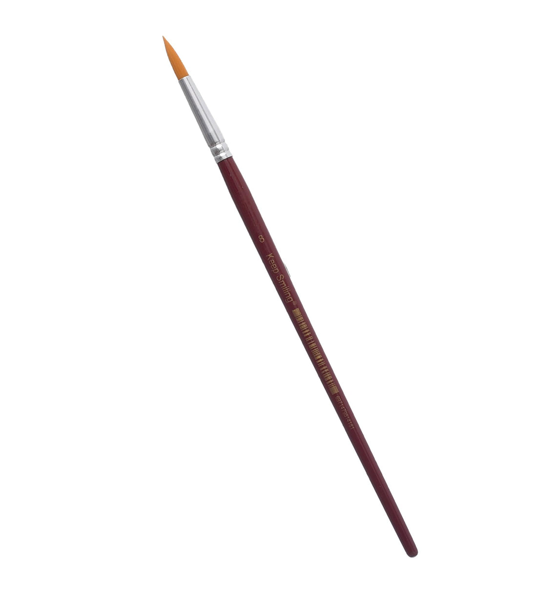 Elmaayergy M-260-9 Eco-Friendly Painting Brush, Size 8, Synthetic Bristles, Watercolor or Acrylic