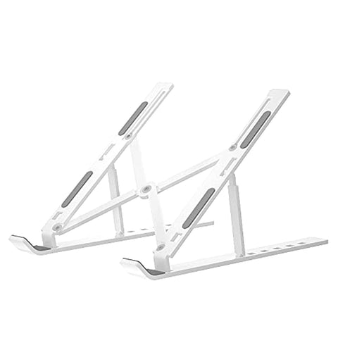 Adjustable multi-angle laptop stand (10-15.6in, white)