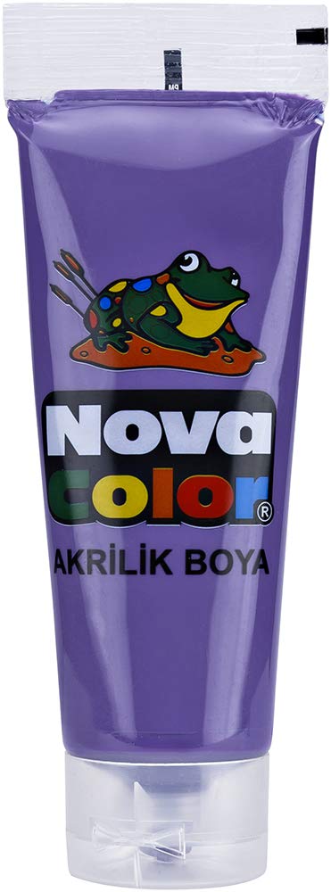 Nova color nc263 acrylic paint 75 gm. - purple