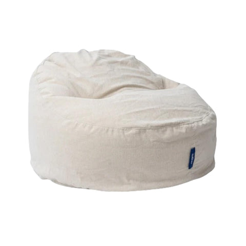 ariika Koze Luxury Bean Bag Beige 100 D x 70 H - Indoor Fabric Comes In An Earthy Color That Would Match Almost Al Interiors