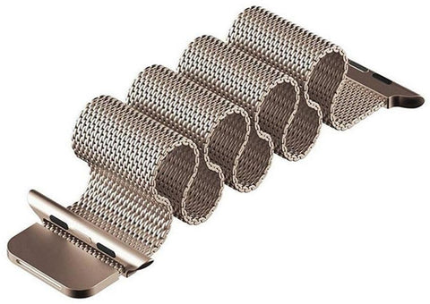 Bukela Apple Metal Stainless Steel Bands Milanese Mesh Loop Compatible with Watch Band Ultra 2 Ultra 49mm 46mm 45mm 44mm Men Women Adjustable Strap for iWatch SE Series 10 9 8 7 6 5 4