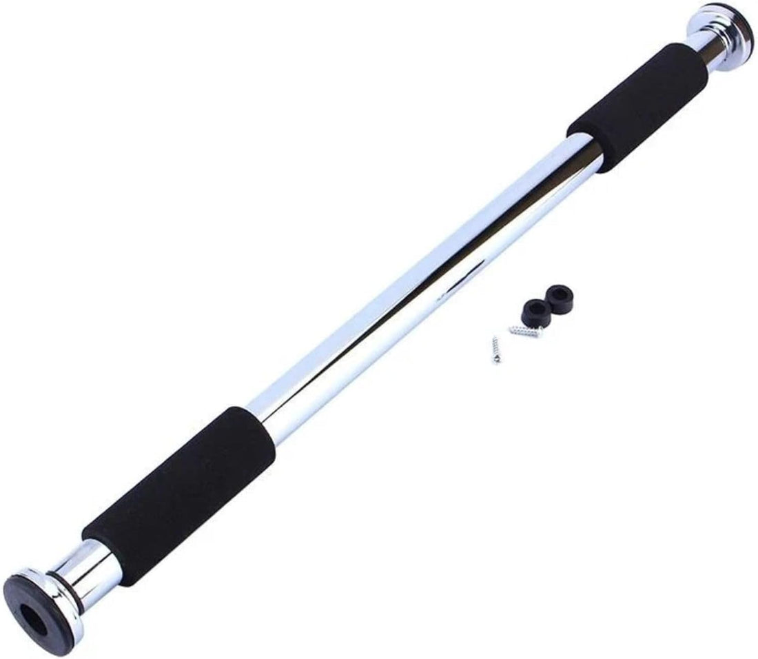 CITY STAR Door Iron Bar for Body Exercises, Adjustable Door Pull Up Bar, Wide Grip, Foam Chin-Up, Home Fitness Door Exercise Bar-100CM