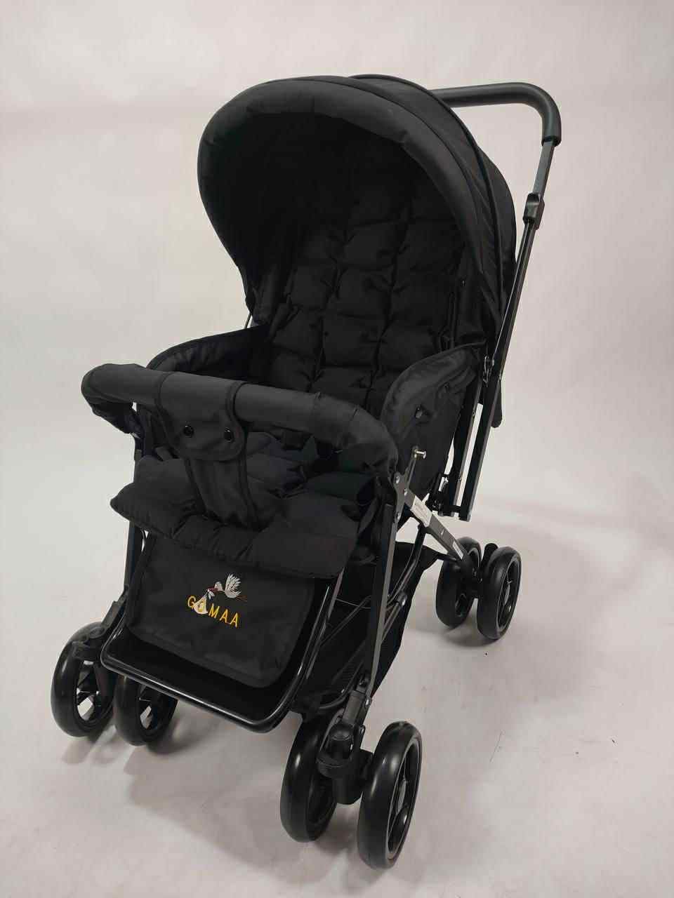 Push & Go with Armor Flip Stroller BY HAPPY KIDDO (black)