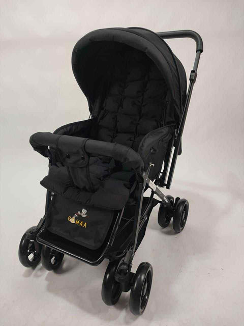 Push & Go with Armor Flip Stroller BY HAPPY KIDDO (black)
