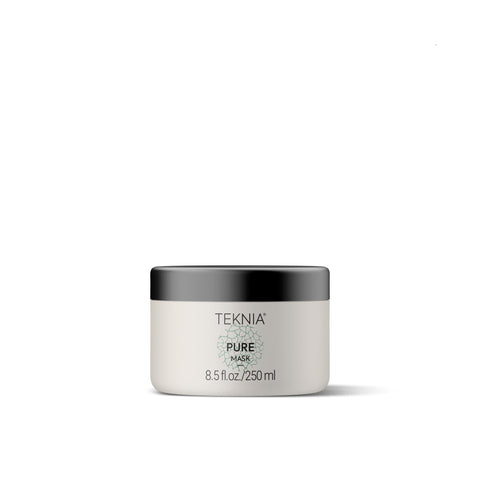 LAKME TEKNIA PURE MASK, NATURAL PURIFYING CLAY MASK FOR OILY SCALP, Vegan formula Scalp microbiome care, 250ML