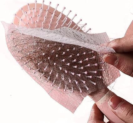 Hair Brush Care Mesh Wipes - Wrap Around Brush for Neat, Easy Protection