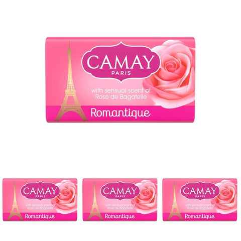 Camay Bar Soap Romantique 165G (Pack of 4)