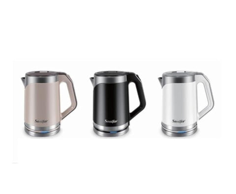 Sonifer SF-2071 Stainless Steel Electric Water Kettle, 2 Liter, 1500 Watt