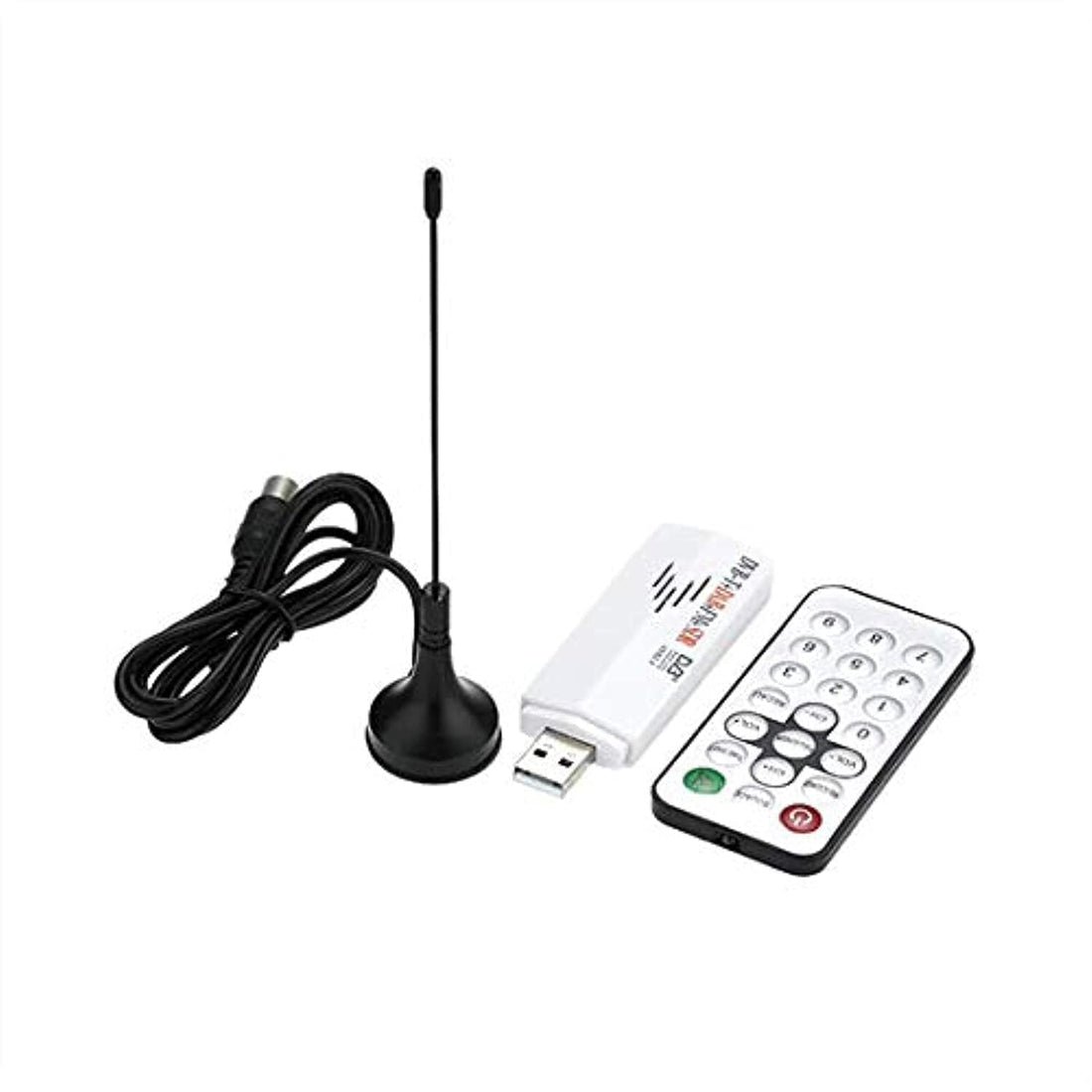Mini Portable Digital USB 2.0 TV Stick (Black)