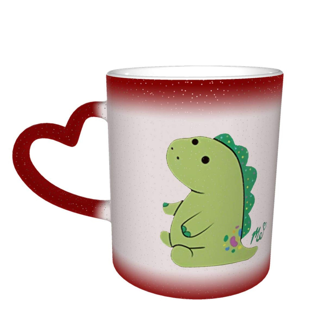 Moriah-Elizabeth Heat Changing Coffee Mug Ceramic Heat Sensitive Color Heat Sensitive Mug Changing Color Mug Color Magic Coffee Cup