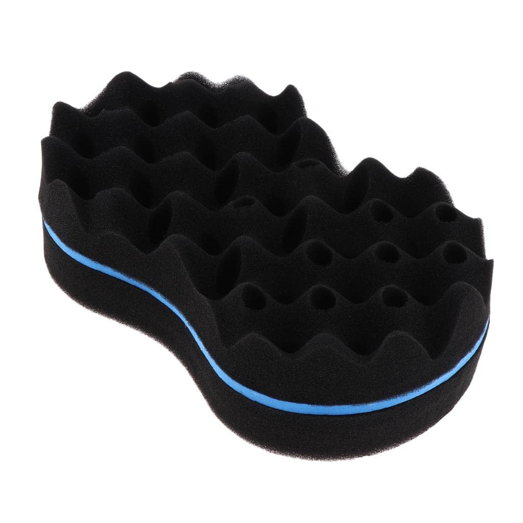 Thick Twist Brush Hair Sponge for Barbers - Natural Hair Coil Waves Hairstyle