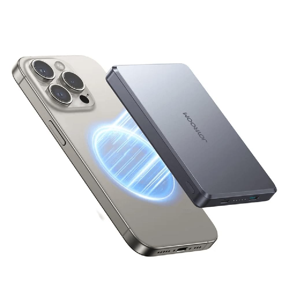 Joyroom JR-PBM08 Pro Power Bank 20W Magnetic Wireless, 10000mAh - Space Grey