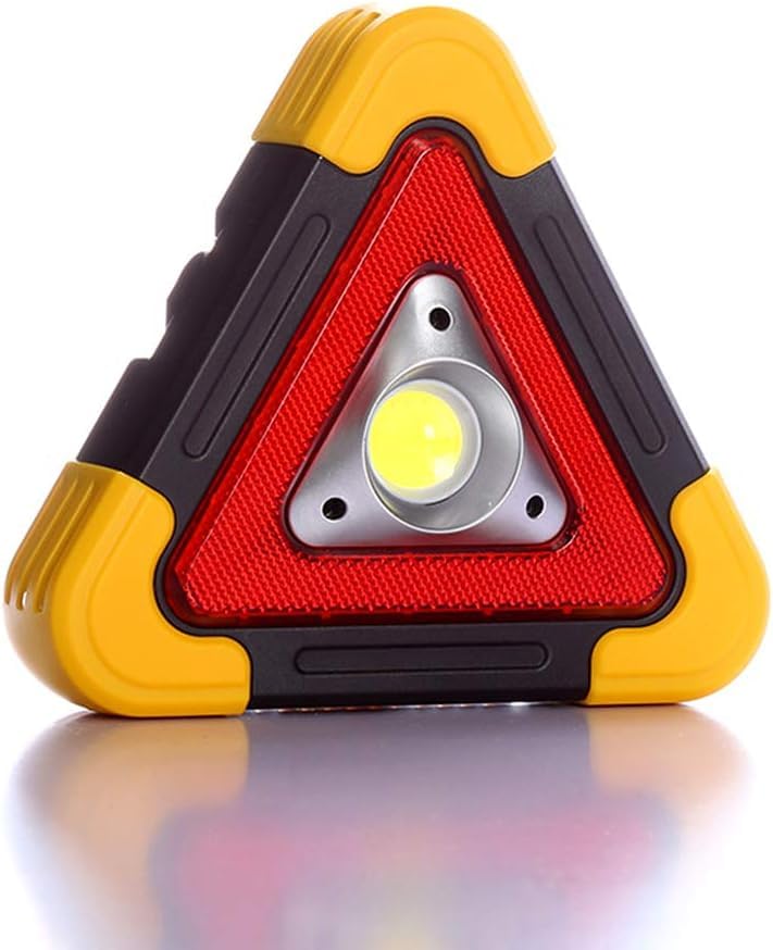 Emergency Triangle Multifunction Super Bright LED Work Light for Camping Hiking Car Repair